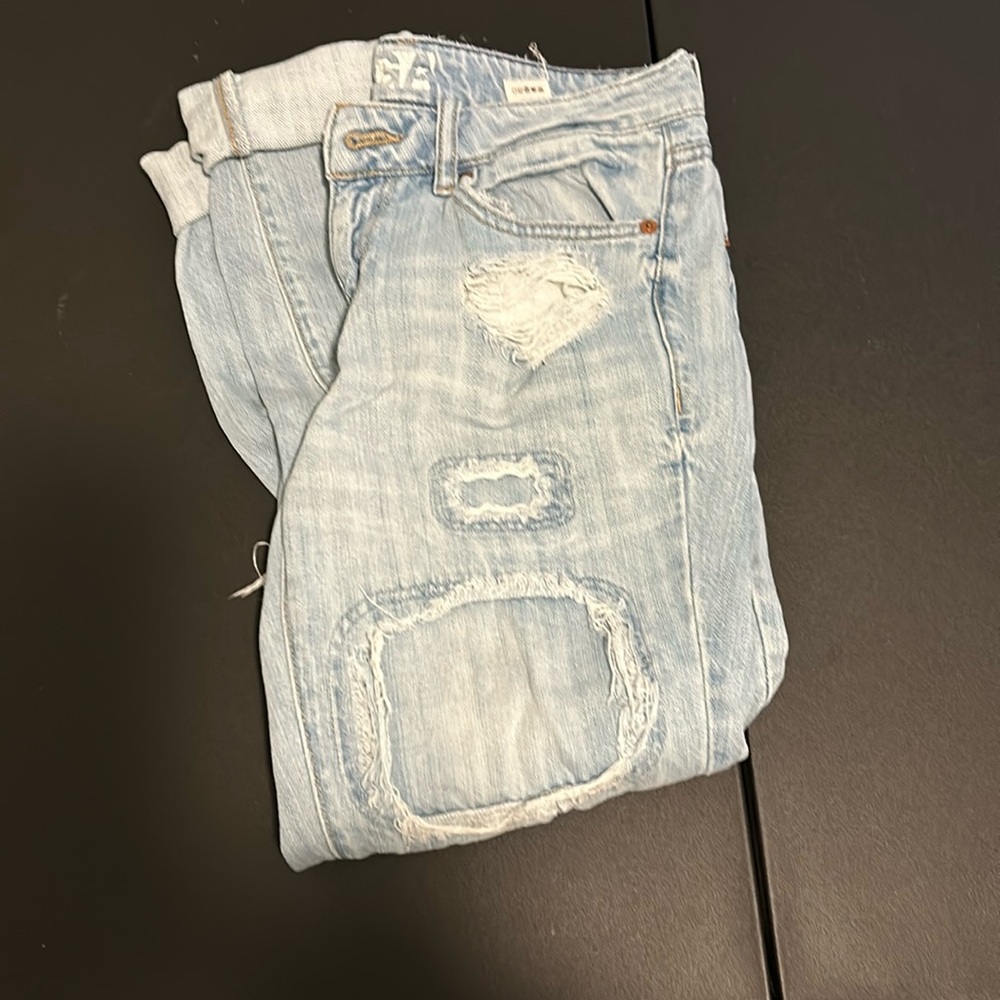Garage ripped jeans size 00
